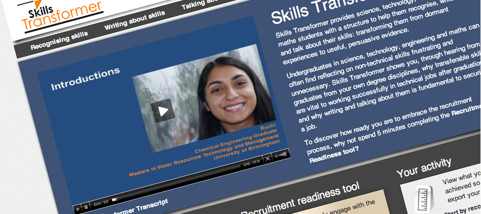 Skills Transformer Web Site 
