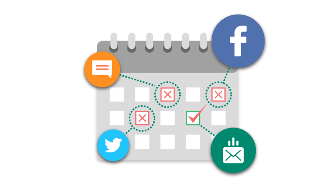 Editorial calendar and influencer analysis