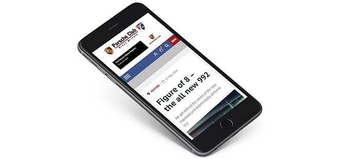 Responsive ecommerce and membership website