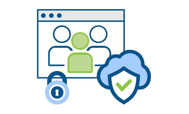 Secure members area