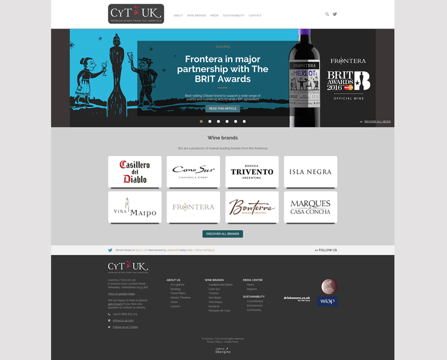 CyT UK website